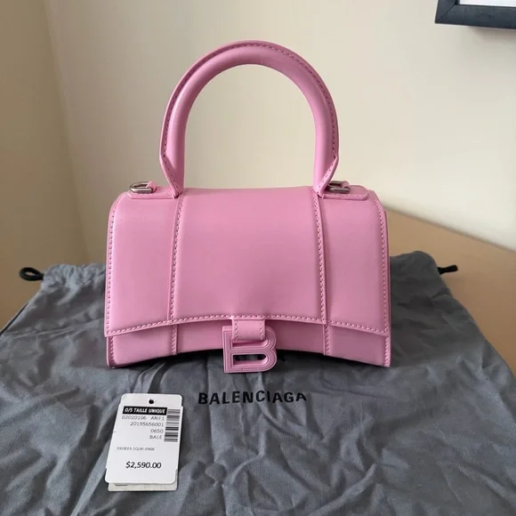 Pink Balenciaga Hourglass XS NWT - Picture 10 of 15